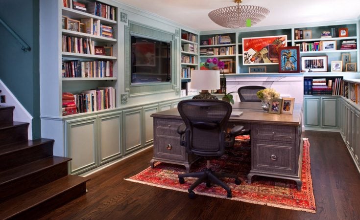 TIRED OF YOUR HOME OFFICE BUILT-IN CABINETS JUST MIGHT WORK FOR YOU!