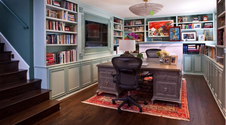 TIRED OF YOUR HOME OFFICE BUILT-IN CABINETS JUST MIGHT WORK FOR YOU!