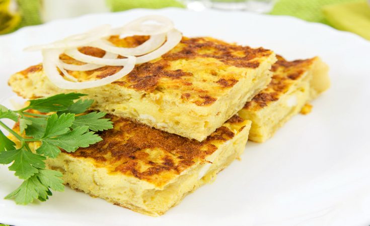Corn, Cheese, and Onion Frittata- Sassy Townhouse Living