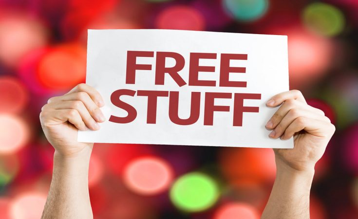 Freebies And My Top 10 Places To Get Them