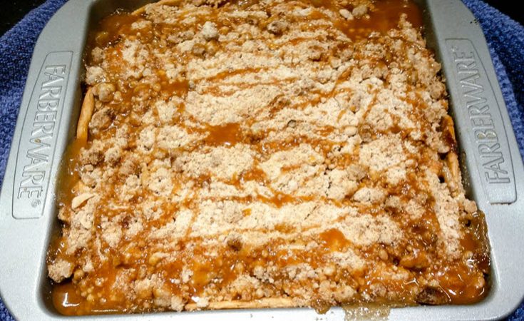 Salted Caramel Apple Crisp Recipe