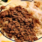 Chopped Beef and Rice Recipe - Sassy Townhouse Living
