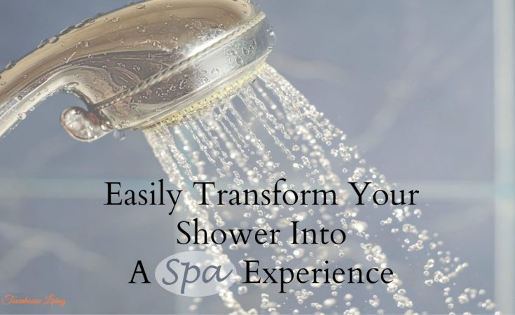 Easily Transform Your Shower Into A Spa Experience - Sassy Townhouse Living