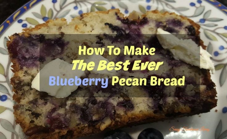How To Make The Best Blueberry Pecan Loaf Ever! - Sassy Townhouse Living