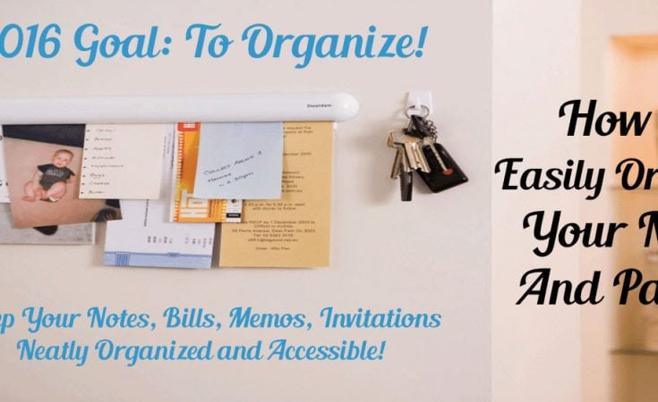 How To Easily Organize Your Notes And Papers._Sassy Townhouse Livingj