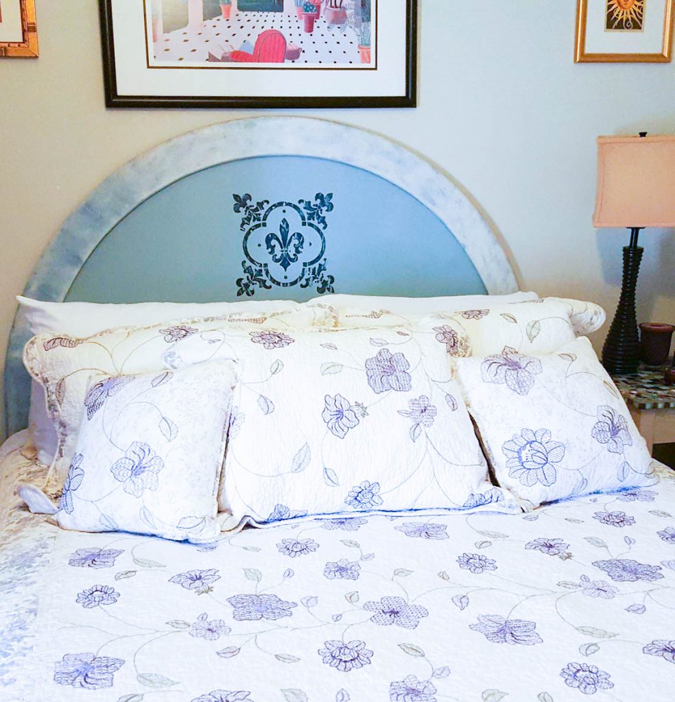 How To Easily Give Your Old Headboard A Dreamy Farmhouse Makeover