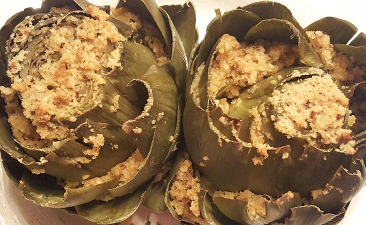 How To Make The Most Delicious Italian Stuffed Artichokes - Sassy Townhouse Living