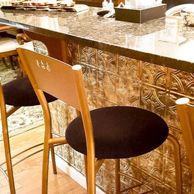 Kitchen Island Bar Stools Transformed With Modern Masters