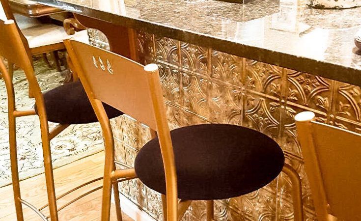 Kitchen Island Bar Stools Transformed With Modern Masters