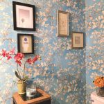 You Will Love This Gorgeous Bathroom Wallpaper Transformation