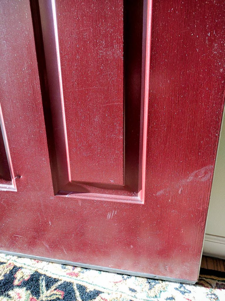 How To Easily Clean Your Front Door Back To New Again