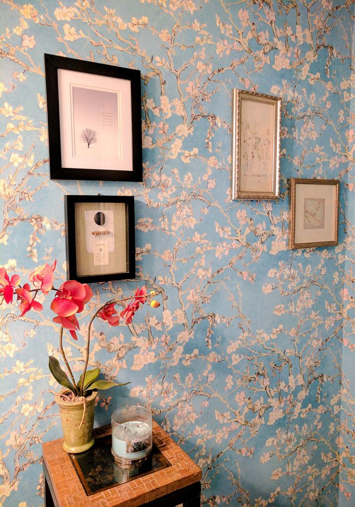 You Will Love This Bathroom Wallpaper Transformation