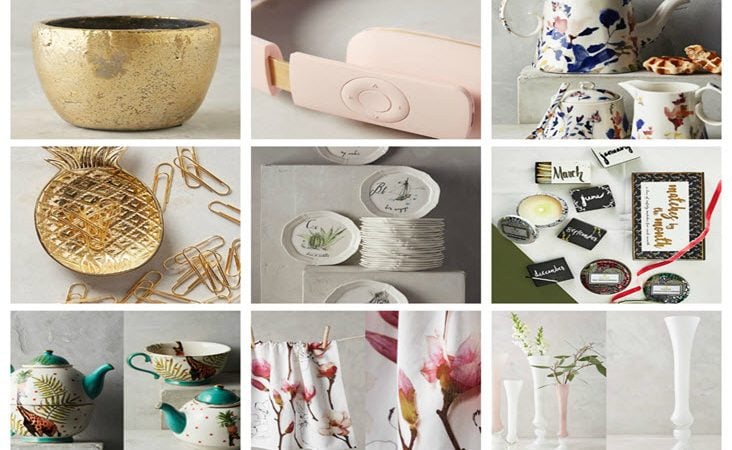 Ten Anthropologie Gifts That Will Make Your Mom Happy