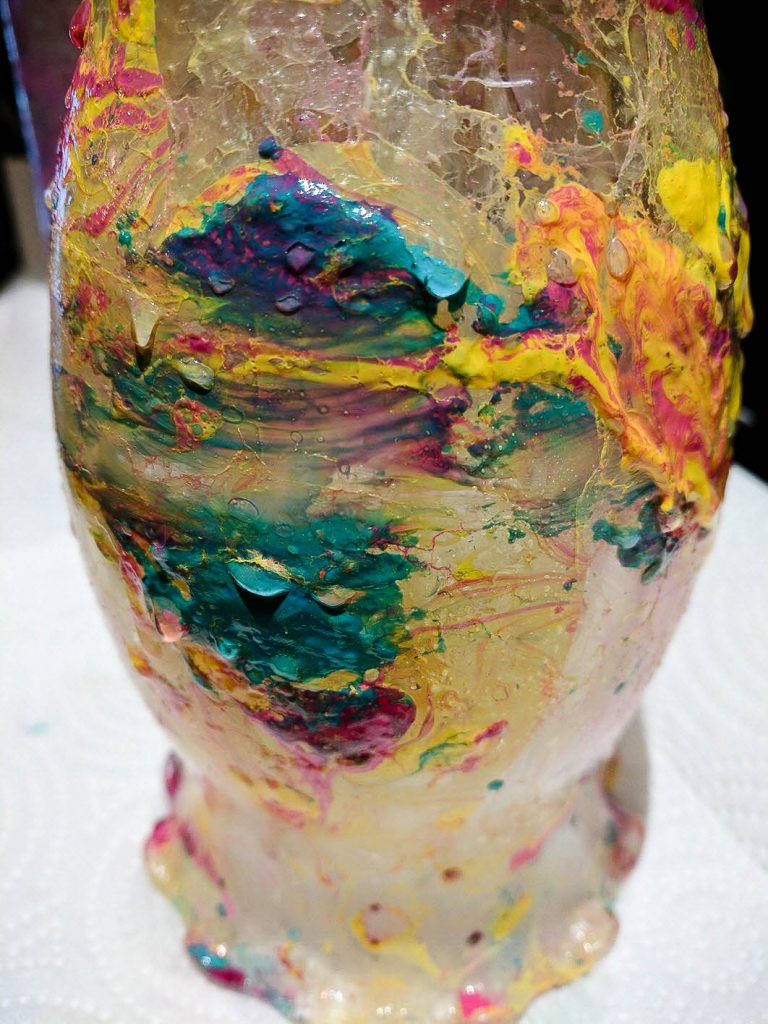 How To Create Stunning Marble Dipped Vases With Nail Polish