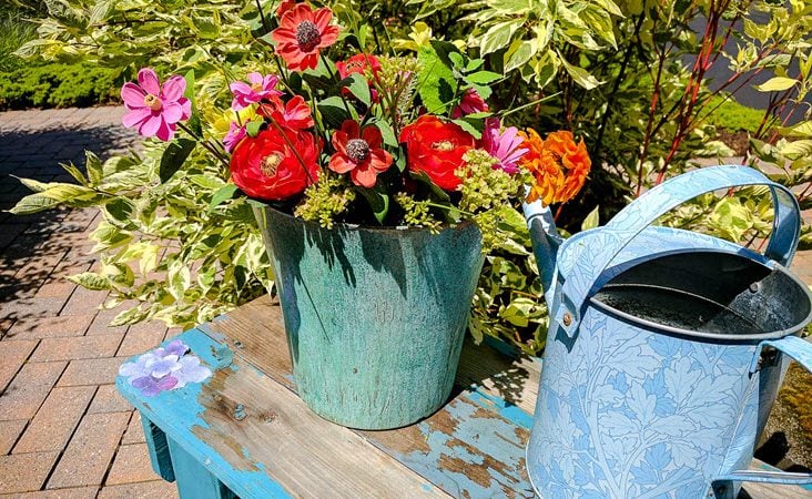 Upcycle Plastic Flower Pots