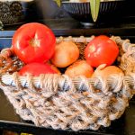 Jute Metal Basket