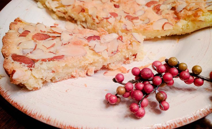 Sunshine Cake - A Delicious Buttery Almond Tart Recipe
