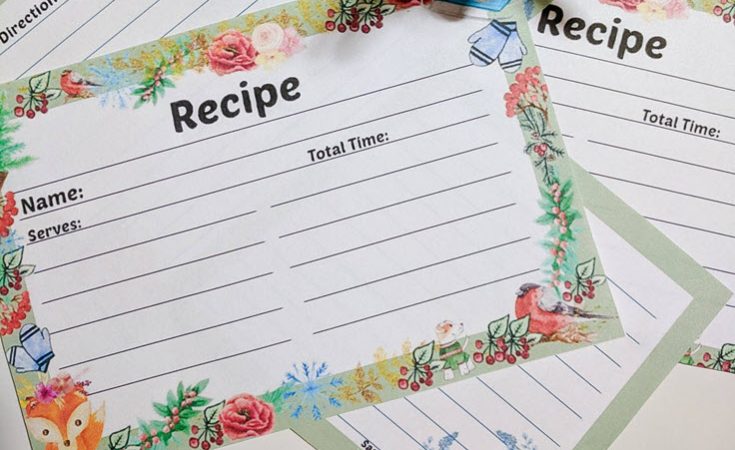Recipe Cards