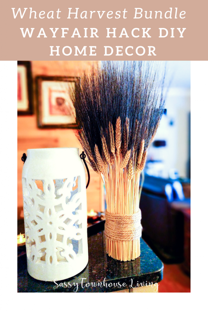 Wheat Harvest Bundle Wayfair Hack DIY Home Decor