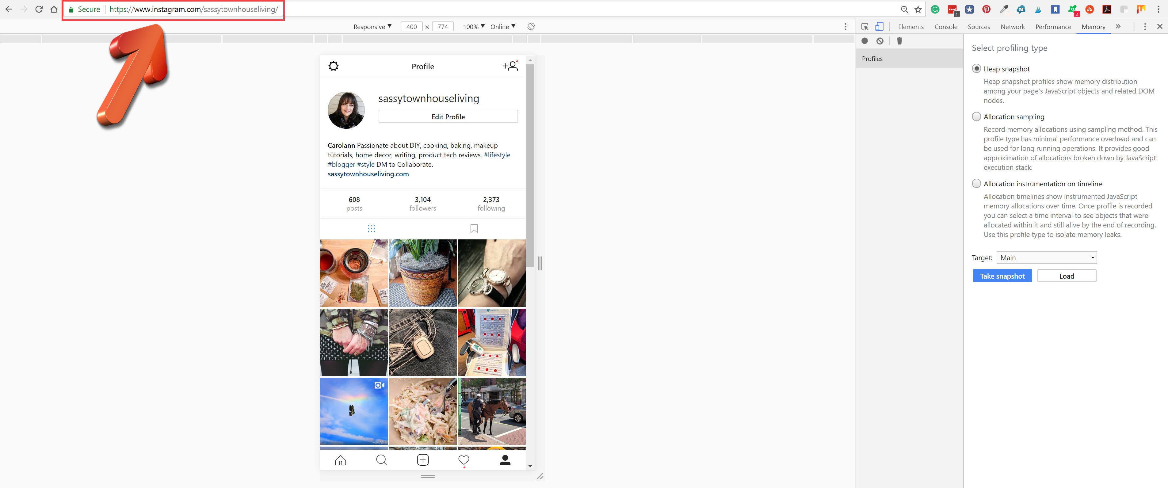 Не открывает instagram в google chrome