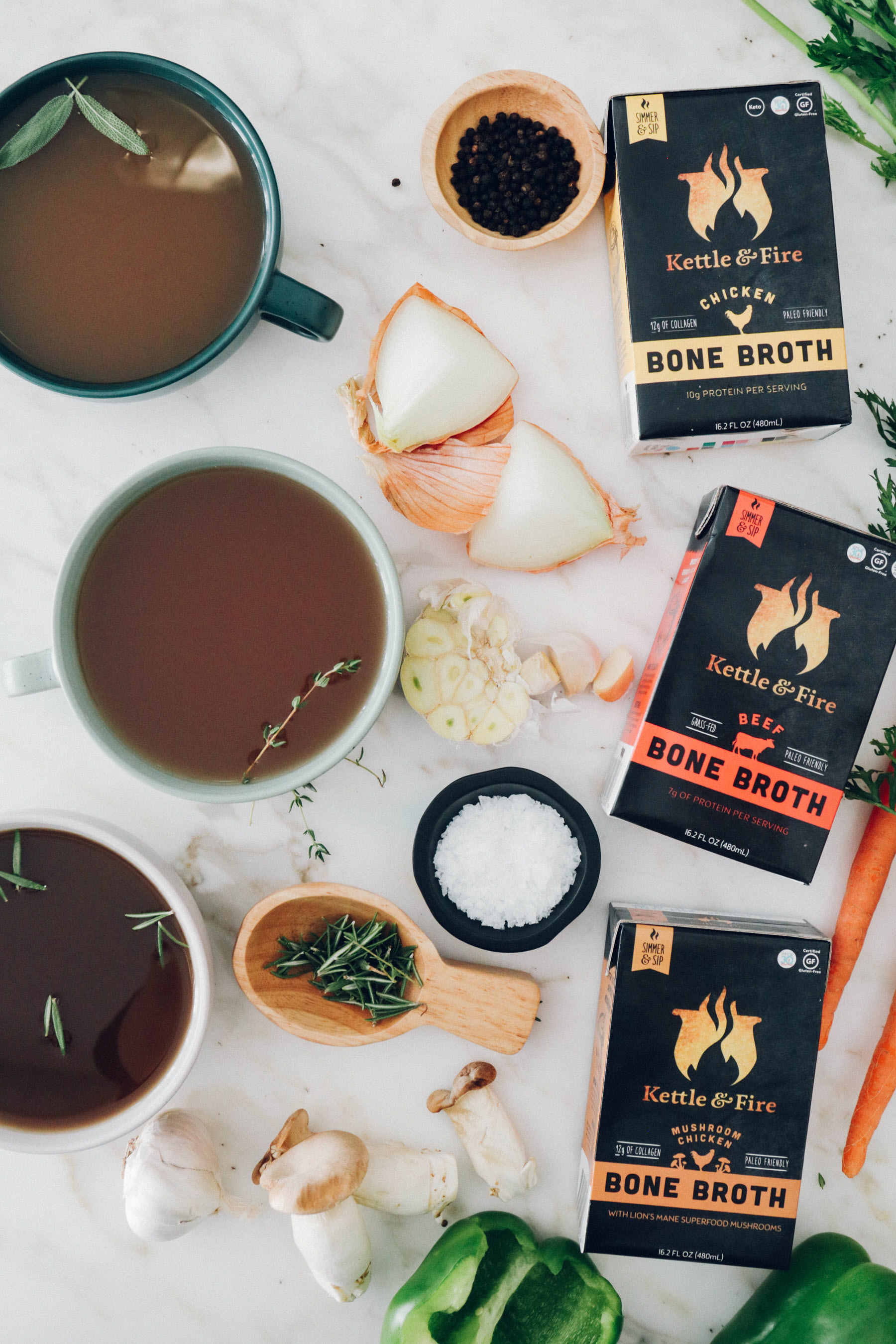 New Products Shopping Guide Kettle and Fire bone broth