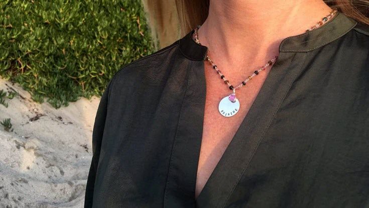 This Pink Tourmaline Necklace Brings Feelings Of Peace, Love, And Acceptance