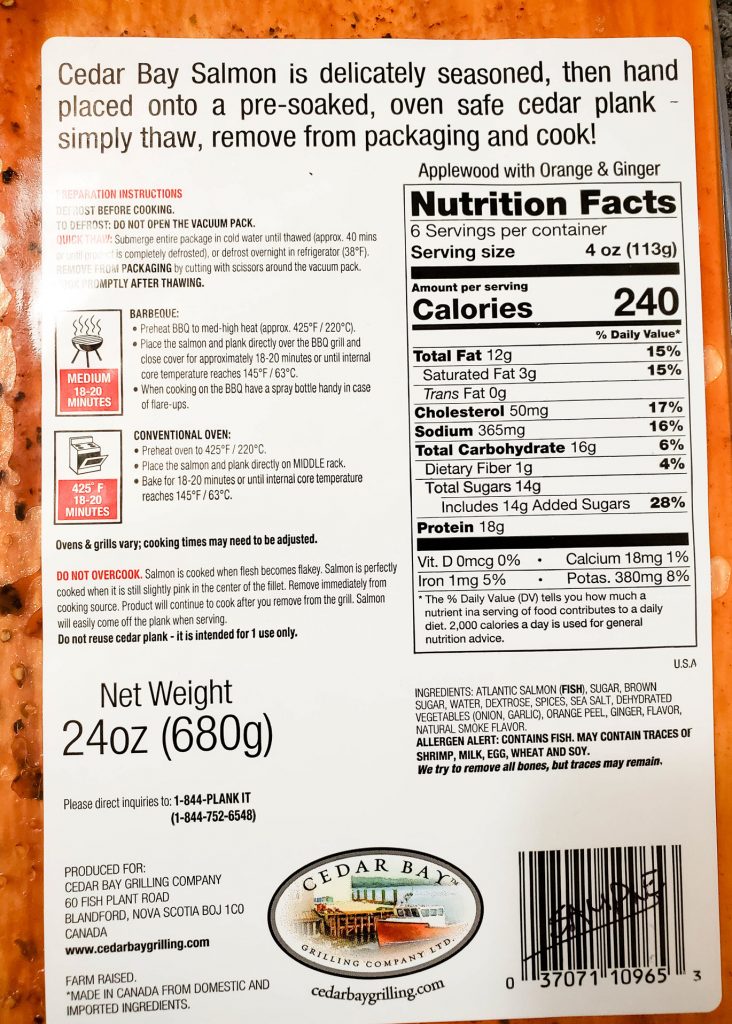 Cedar Planked Atlantic Salmon Seafood Summer Medley Dinner