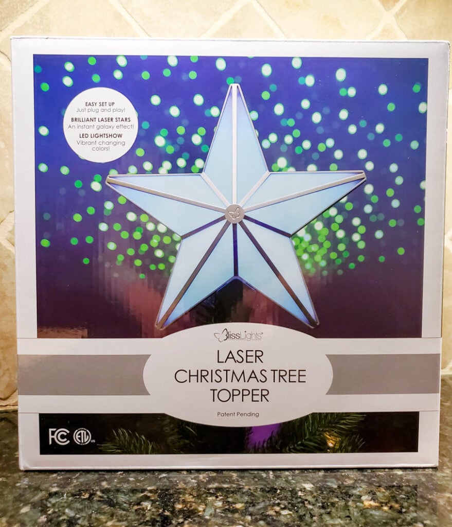 BlissLights Laser Christmas Tree Topper