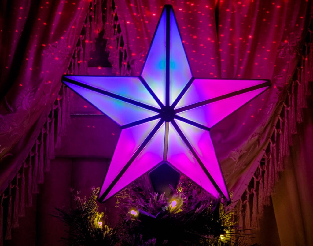 Blisslights Laser Christmas Tree Topper
