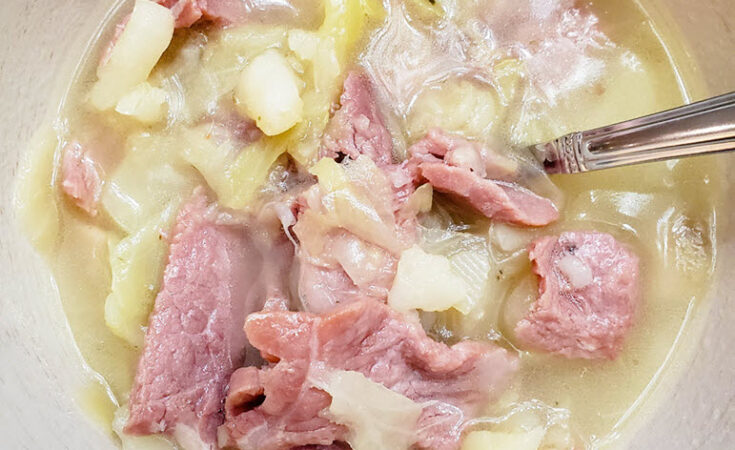 Country Ham, Potato And Cabbage Soup Recipe