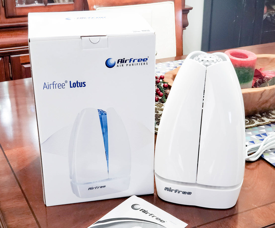 This Airfree Filterless Air Purifier Is Great For Allergy Relief