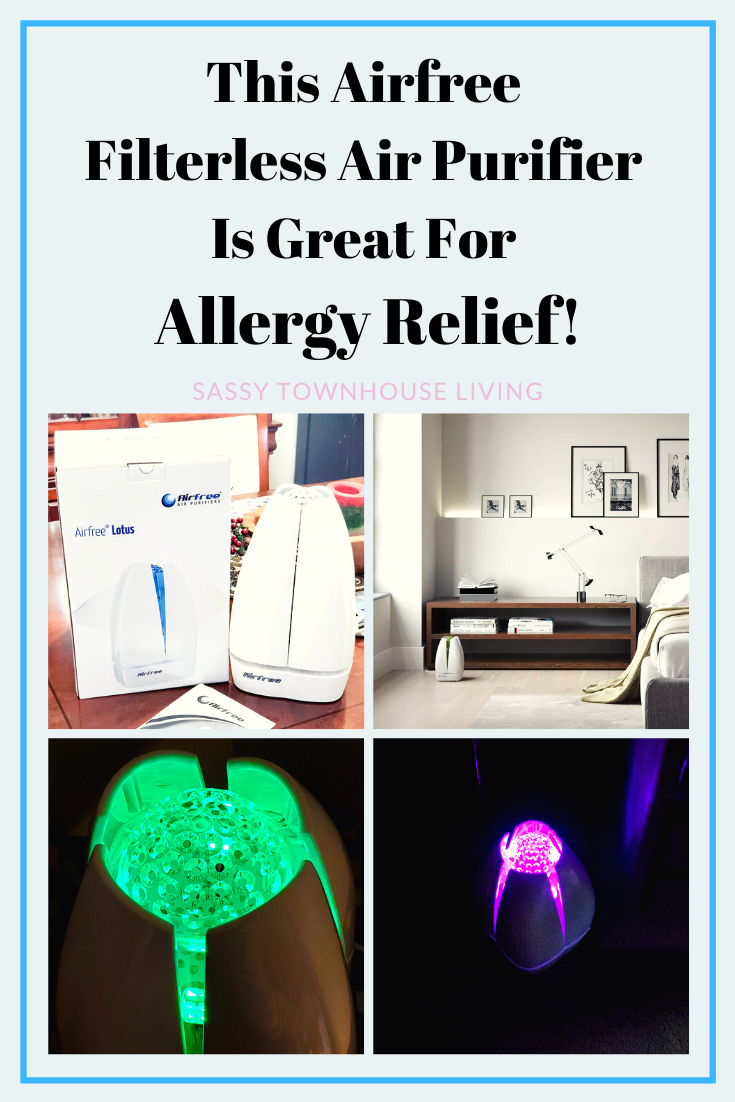 This Airfree Filterless Air Purifier Is Great For Allergy Relief