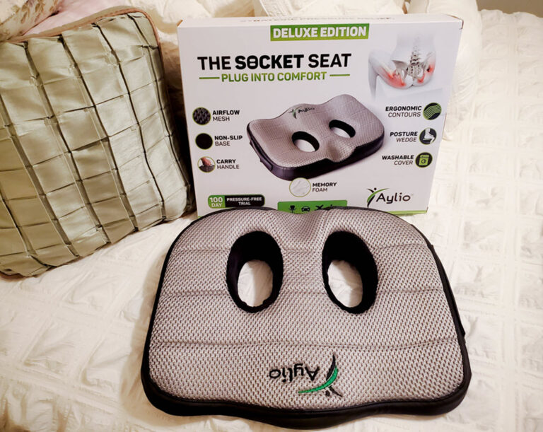 This Socket Seat Cushion For Lower Back Pain Really Works!