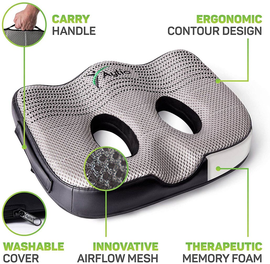 This Socket Seat Cushion For Lower Back Pain Really Works!