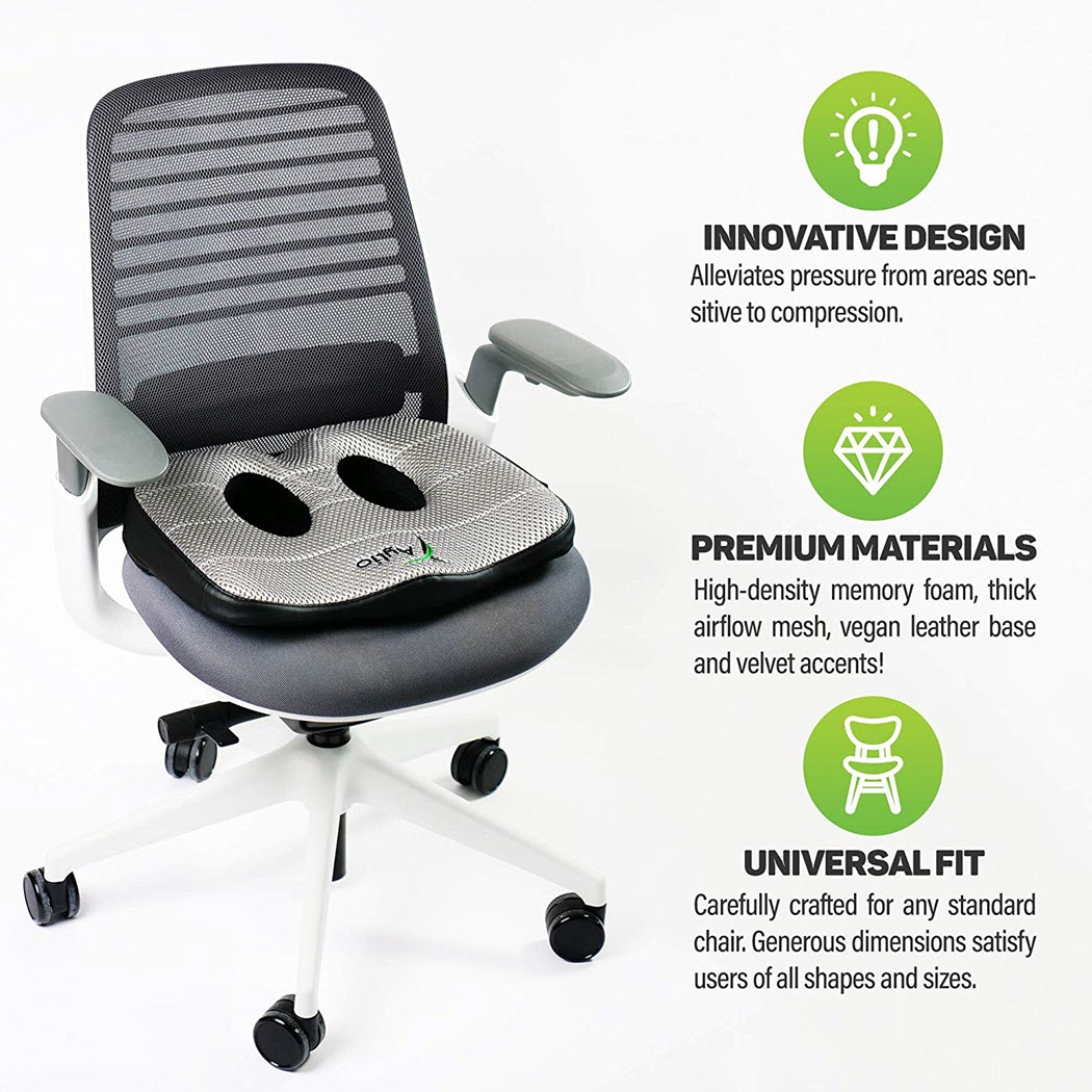This Socket Seat Cushion For Lower Back Pain Really Works!