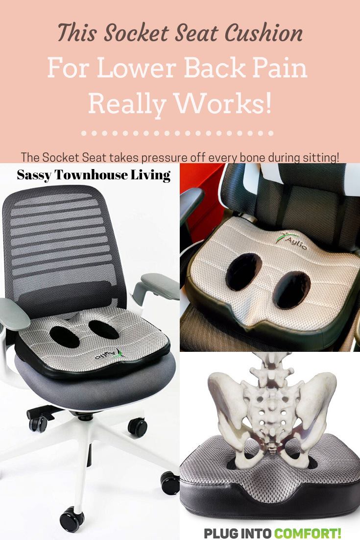 This Socket Seat Cushion For Lower Back Pain Really Works!