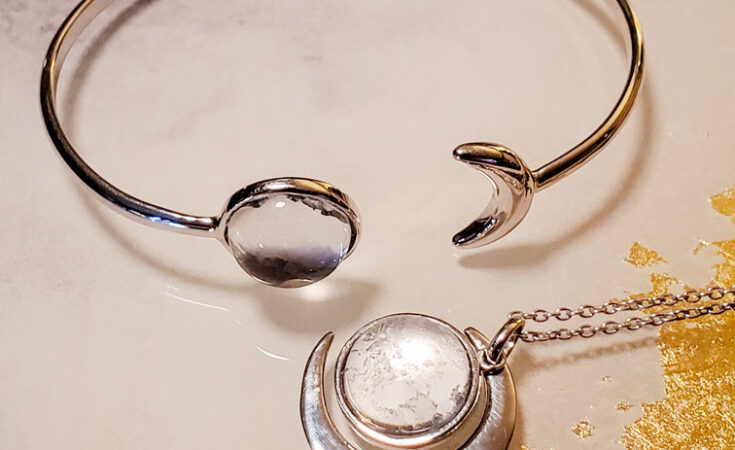 Once A Moon Jewelry Made With Real Moon Meteorite