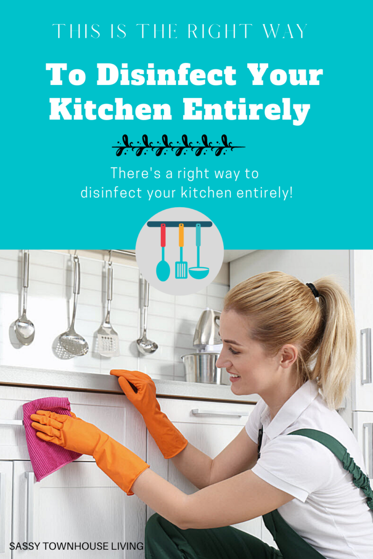 This Is The Right Way To Disinfect Your Kitchen Entirely