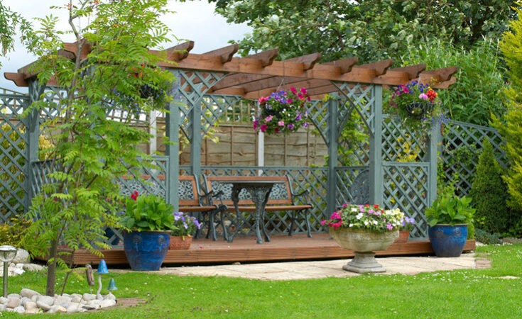 Backyard Pergola