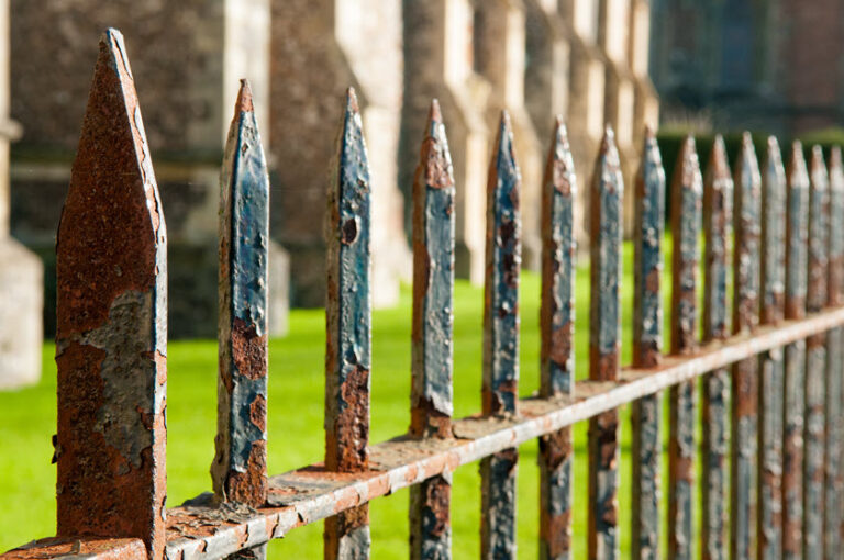 Rusted Fence
