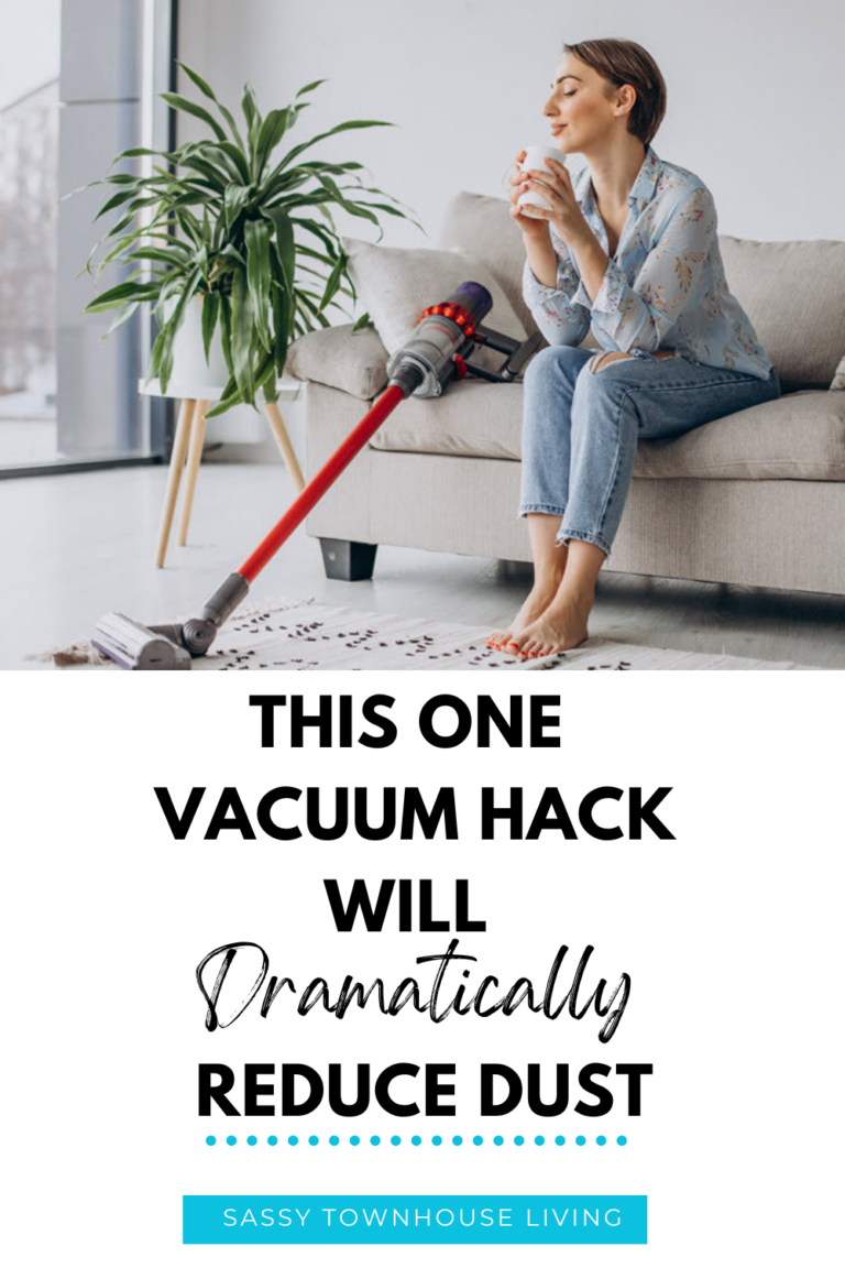 This One Vacuum Hack Will Dramatically Reduce Dust