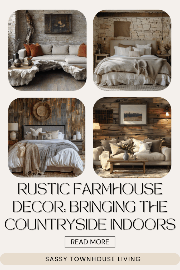 Rustic Farmhouse Decor Bringing the Countryside Indoors - Sassy Townhouse Living