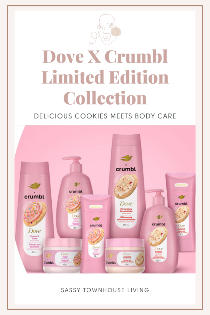 Dove X Crumbl Limited Edition Collection Delicious Cookies Meet Body Care - Sassy Townhouse Living