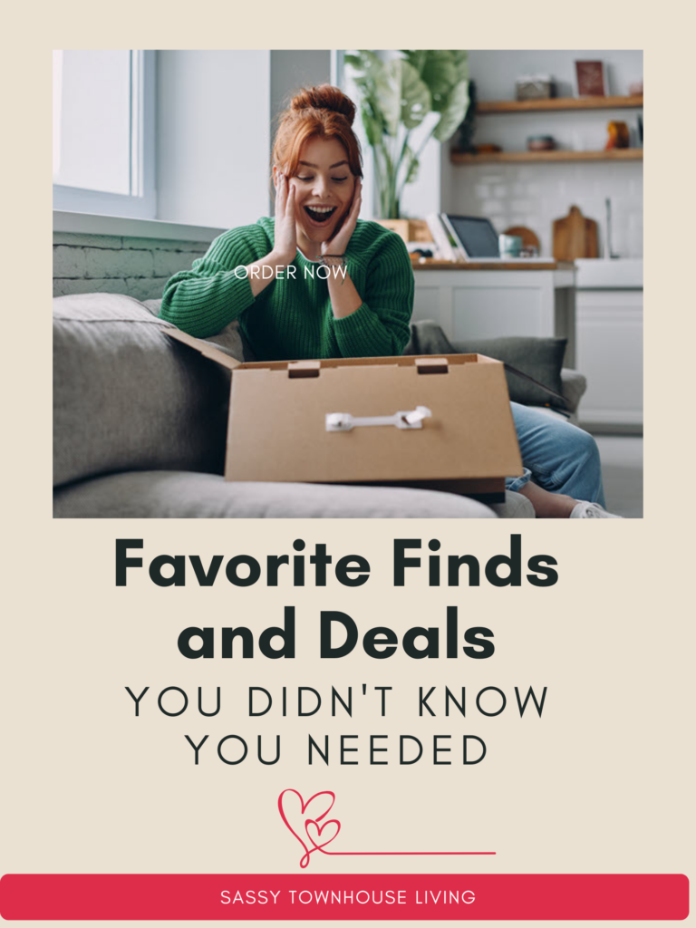 Favorite Finds and Deals You Didn’t Know You Needed - Sassy Townhouse Living