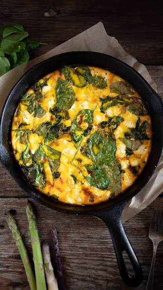 Asparagus and Goat Cheese Frittata Recipe