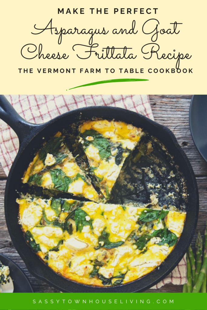 Asparagus and Goat Cheese Frittata Recipe Sassy Townhouse Living