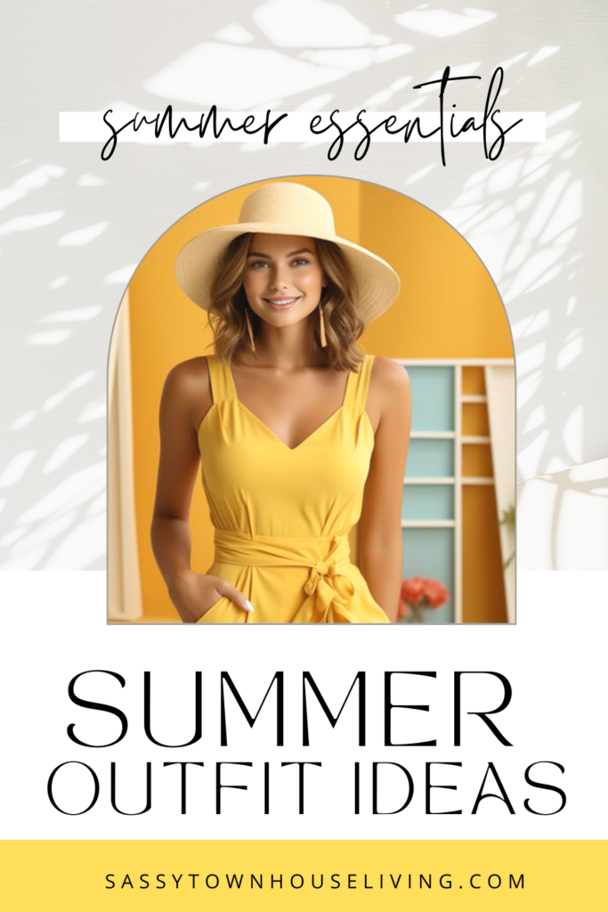 Chic Summer Outfit Ideas - Sassy Townhouse Living