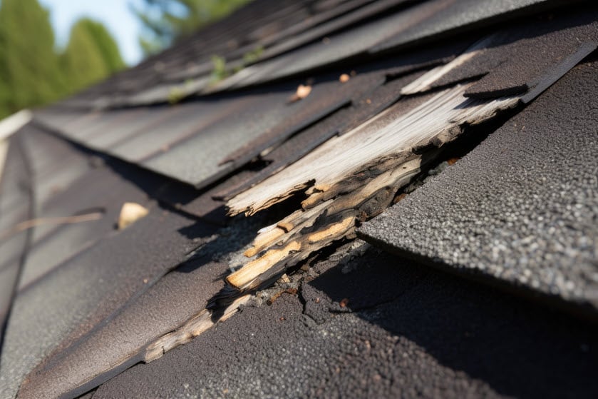 roof leak